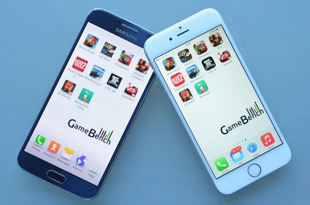iPhone 6 vs. Galaxy S6: Which performs best at gaming?